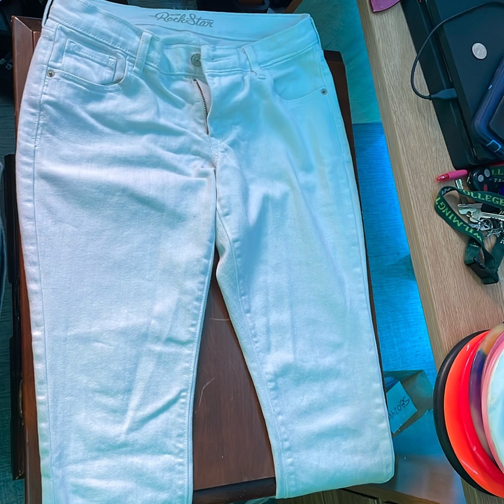 White jeans